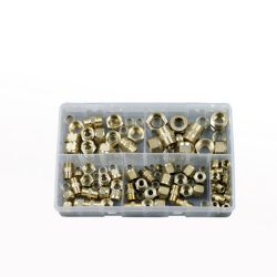 Brass Tube Couplings, Assorted Box