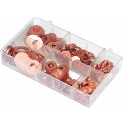 Copper Washers, Assorted Box