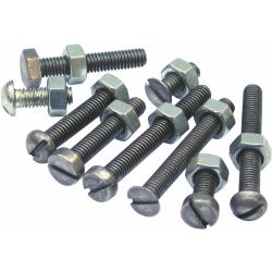 Steel BA Screws & Nuts, Assorted Pack