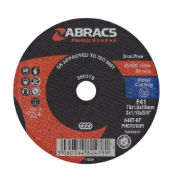 Metal Cut Off Discs