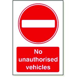 No Unauthorised Vehicles