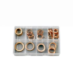 Large Copper Washers, Assorted Box