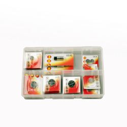 Button & Cell Batteries, Assorted Box