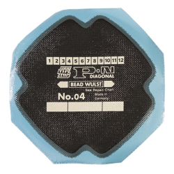Cross-Ply Tyre Repair Patch